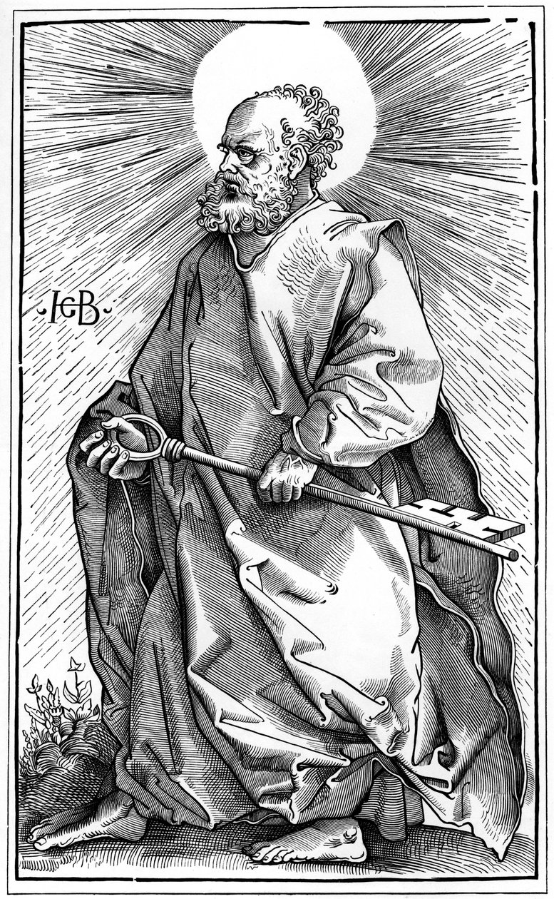Św. Piotr, 1519 1849. autorstwa A. Bisson