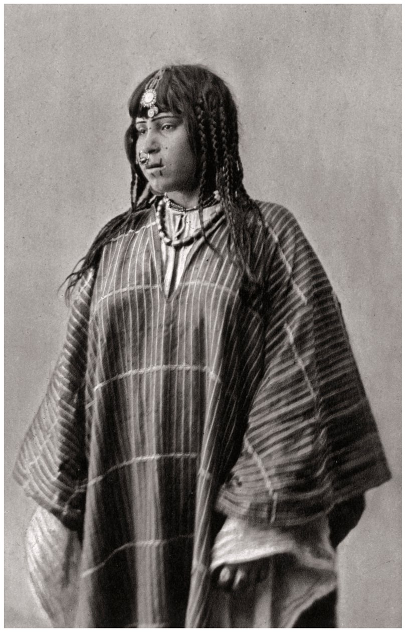 Żona Beduinów, Irak, 1925. autorstwa A. Kerim