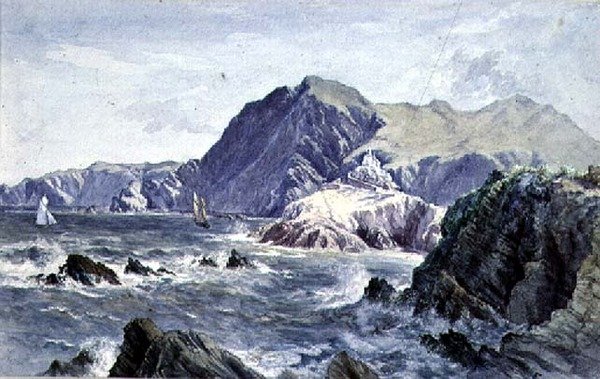 Hillsborough, z Capstone, Ilfracombe autorstwa A. Newton Brooke
