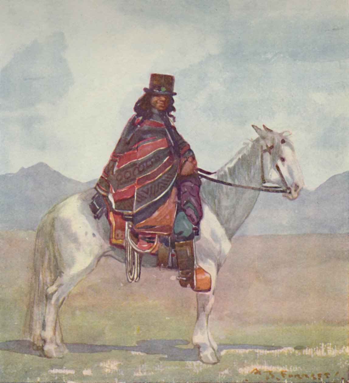 Indianin z Arauka, 1916 autorstwa A. S. Forrest