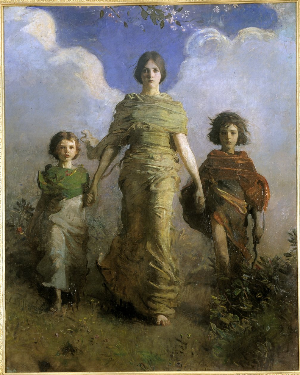 Dziewica autorstwa Abbott Handerson Thayer