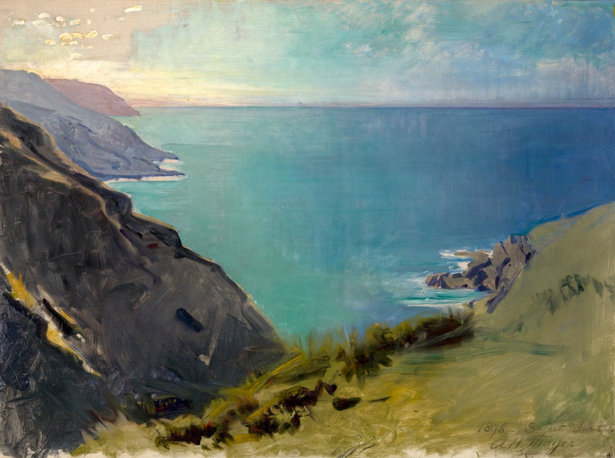 Przylądki Kornwalii, 1898. autorstwa Abbott Handerson Thayer