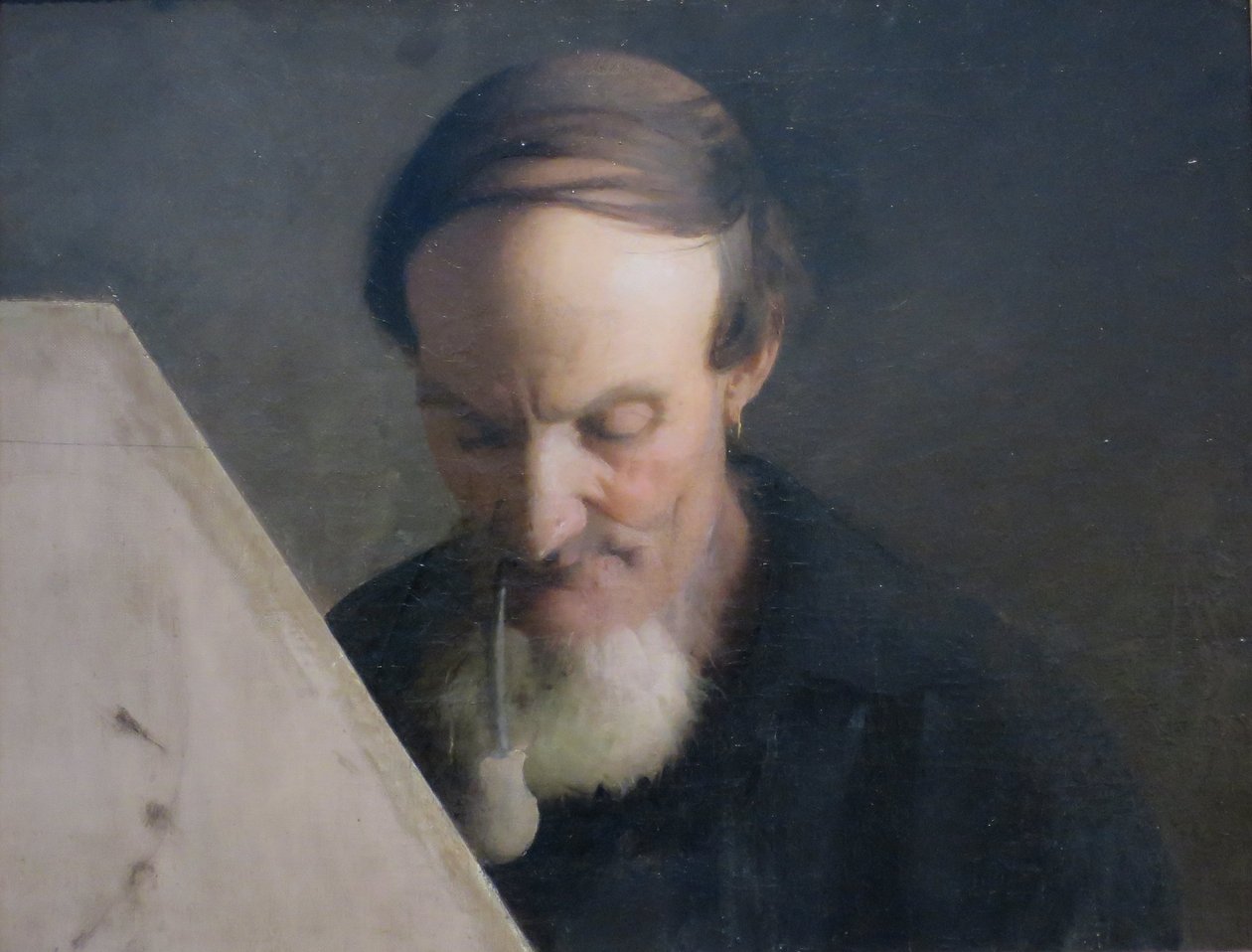 Rybak naprawiający sieci autorstwa Abbott Handerson Thayer