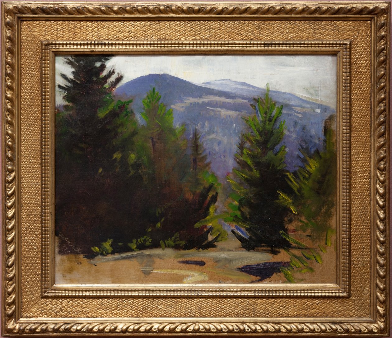 Szkic góry Monadnock autorstwa Abbott Handerson Thayer