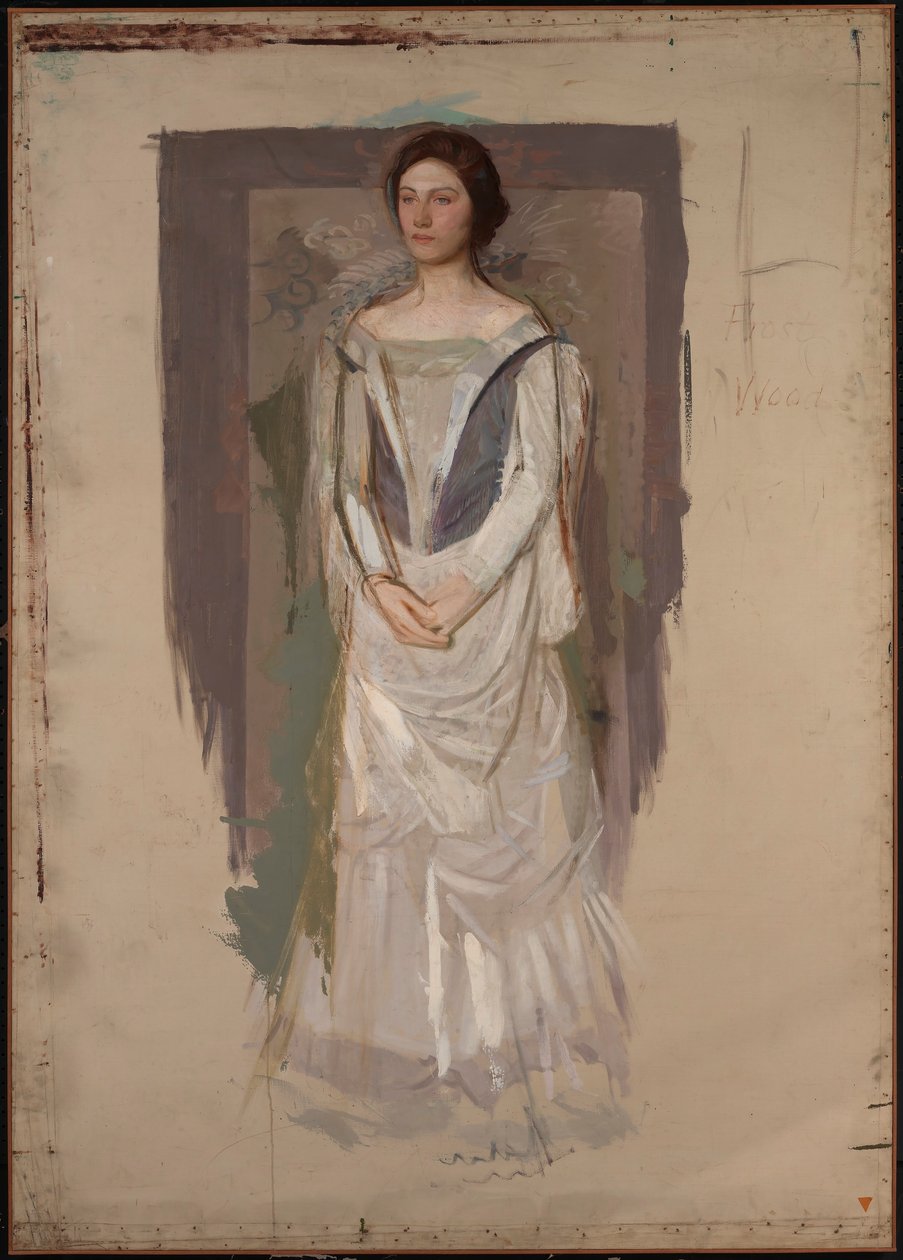 Stojąca kobieta autorstwa Abbott Handerson Thayer