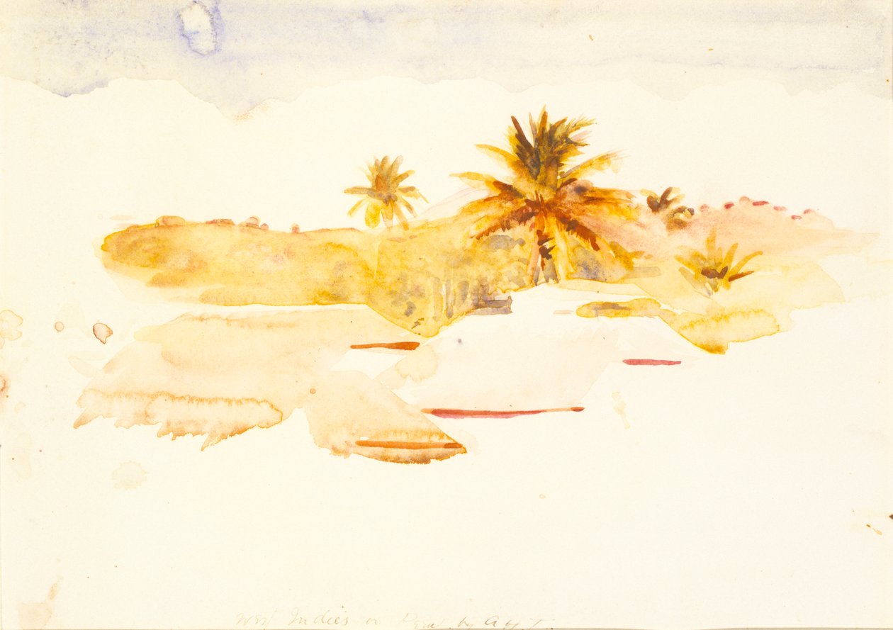 Indie Zachodnie, b.d. autorstwa Abbott Handerson Thayer