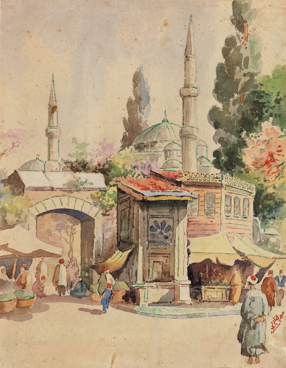 Nieznany tytuł autorstwa Abdul Qadir al Rassam