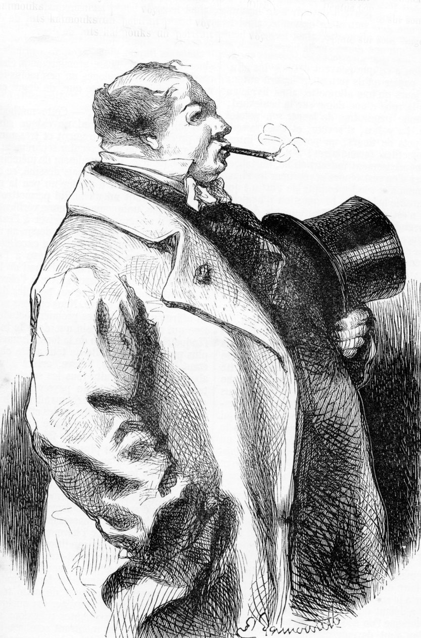 Portret palacza autorstwa Abel Damourette