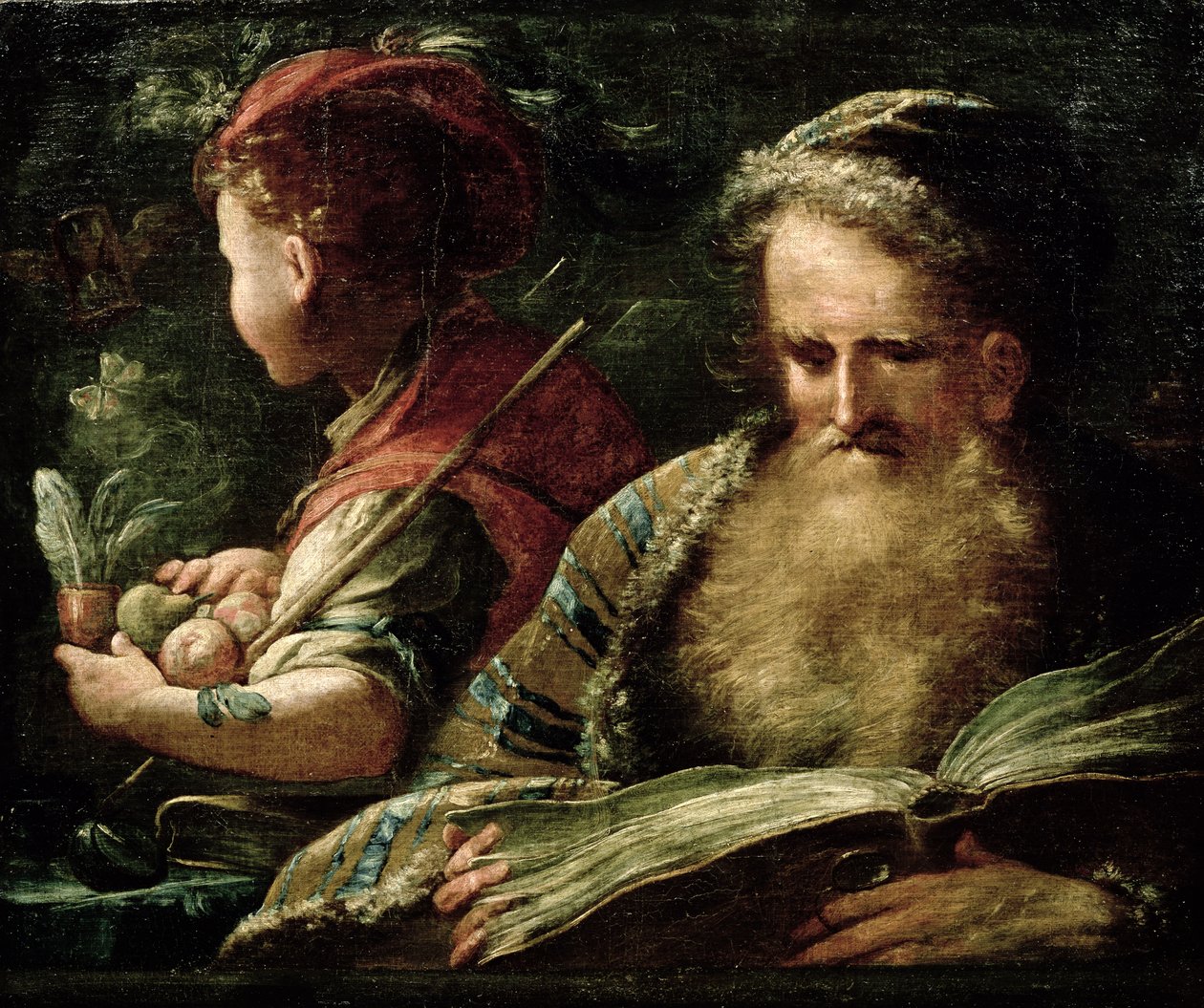Młodość i wiek autorstwa Abraham Bloemaert