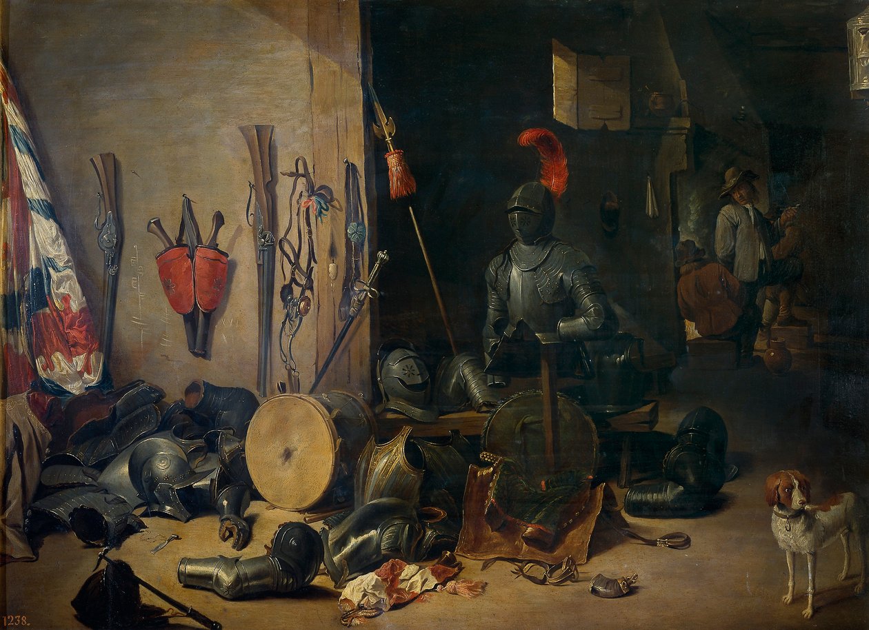 Wartownia autorstwa Abraham Teniers