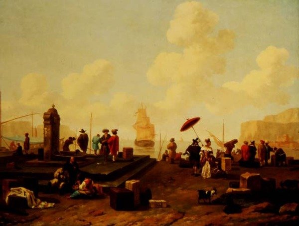 Wybrzeże autorstwa Abraham Jansz Begeyn