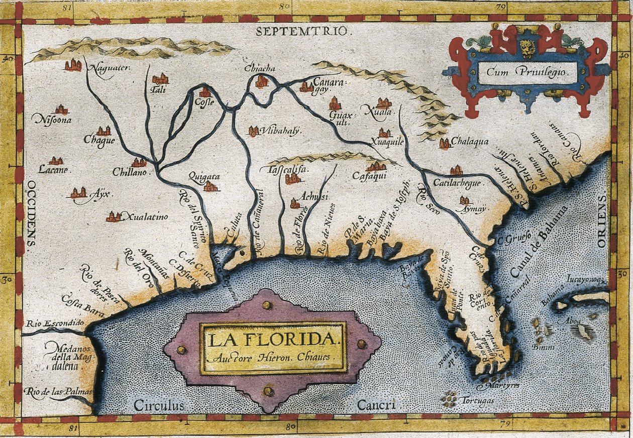 Theatrum Orbis Terrarum autorstwa Abraham (after) Ortelius