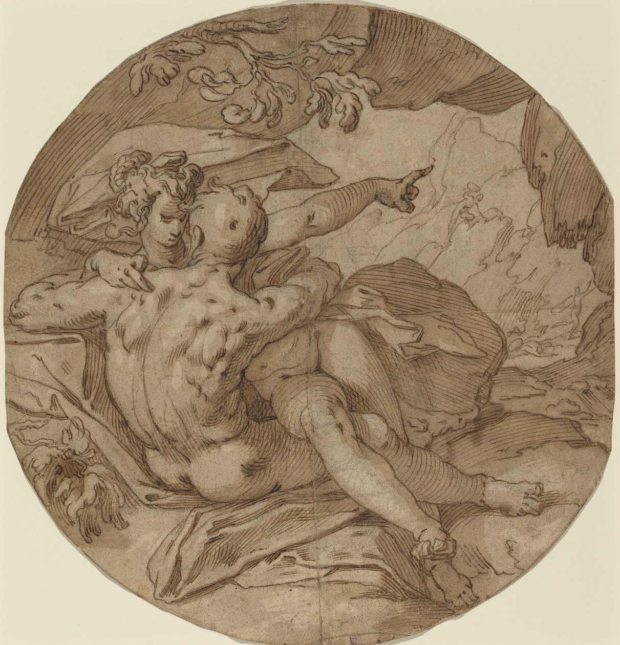 Acis i Galatea autorstwa Abraham Bloemaert
