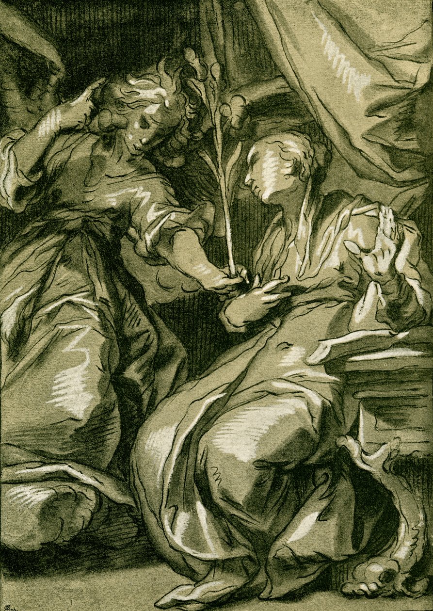 zwiastowanie autorstwa Abraham Bloemaert