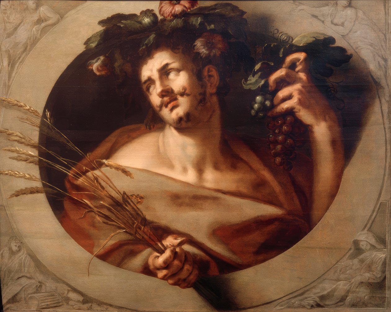 Bachus autorstwa Abraham Bloemaert