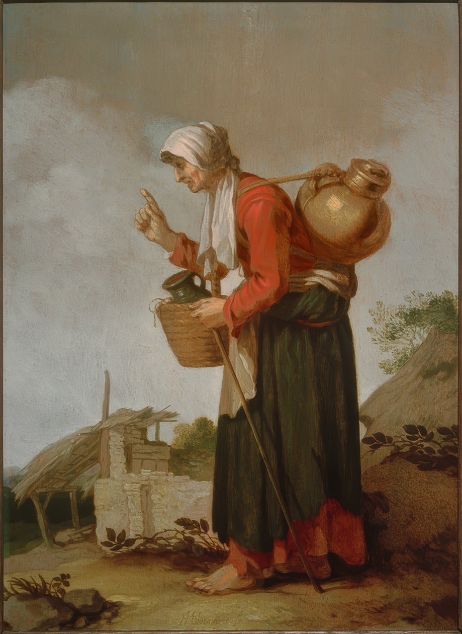 Chłopka autorstwa Abraham Bloemaert