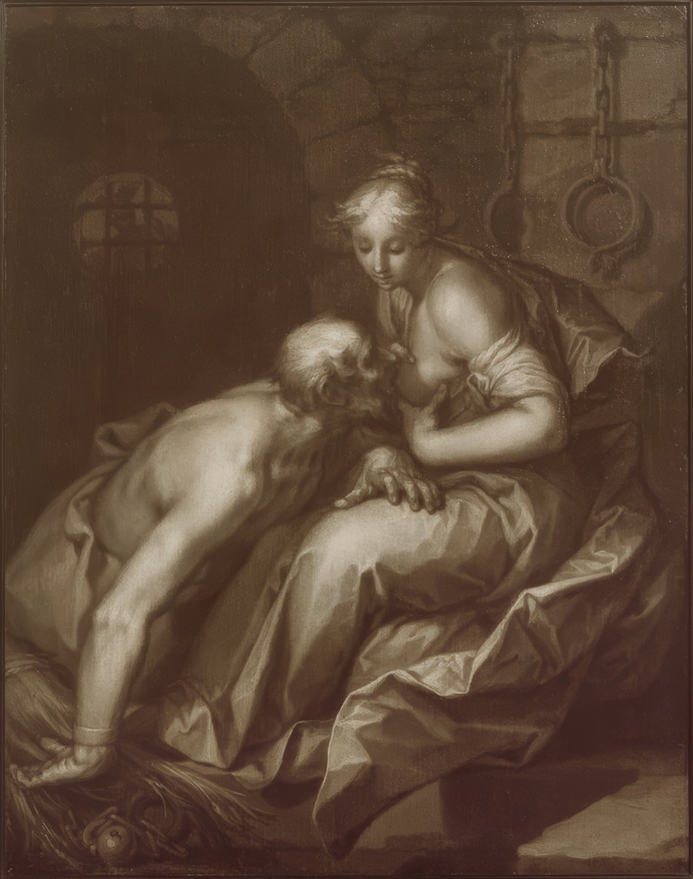 Caritas Romana autorstwa Abraham Bloemaert