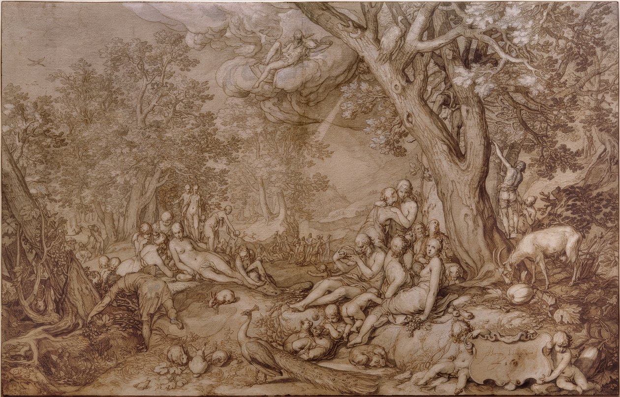Złoty wiek autorstwa Abraham Bloemaert
