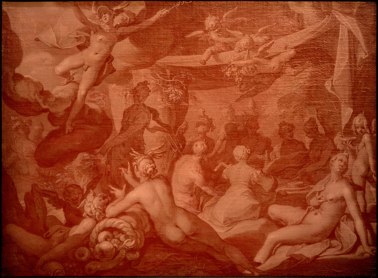 Święto bogów autorstwa Abraham Bloemaert