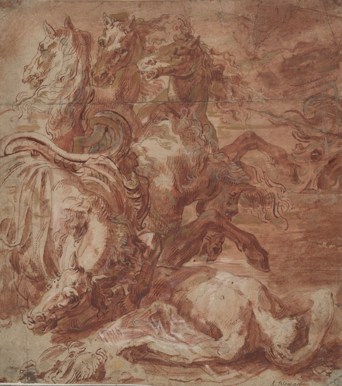 Hipolit autorstwa Abraham Bloemaert