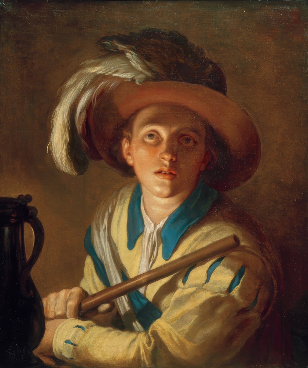 Flecista autorstwa Abraham Bloemaert