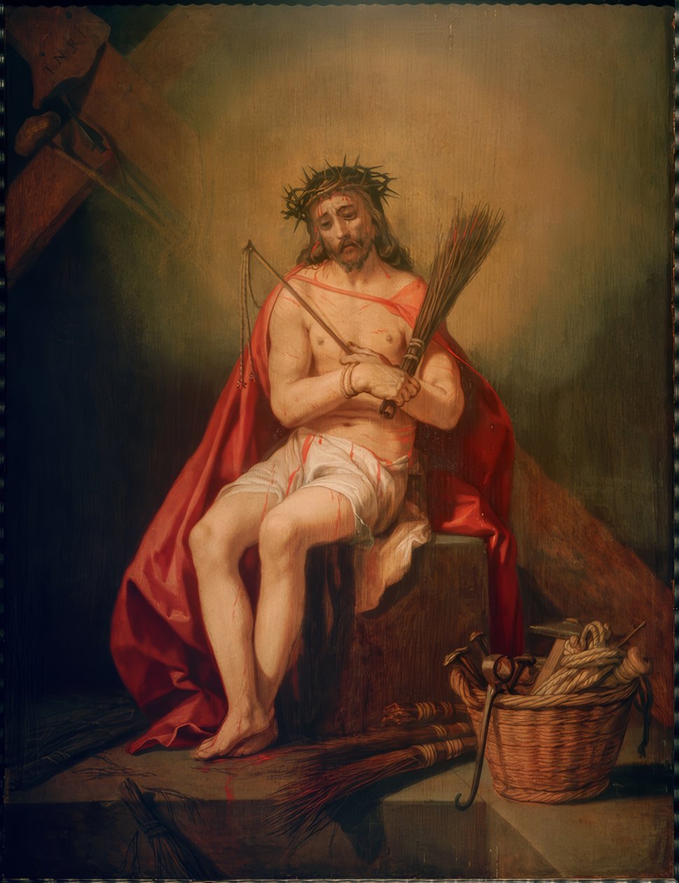 Człowiek od boleści autorstwa Abraham Bloemaert