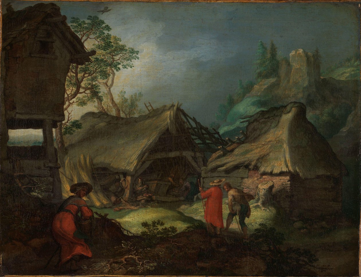 Adoracja pasterzy autorstwa Abraham Bloemaert
