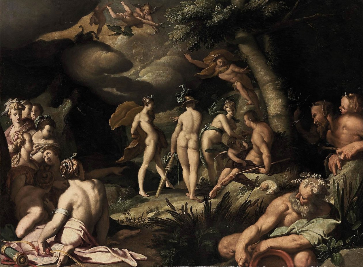 Wyrok w Paryżu autorstwa Abraham Bloemaert