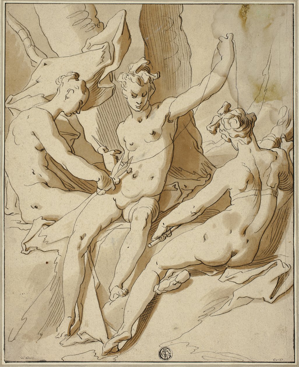 Trzy losy autorstwa Abraham Bloemaert