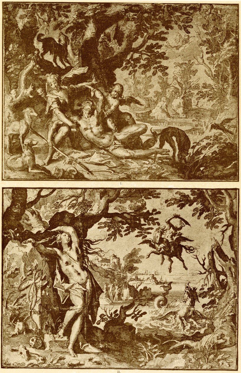 Wenus i Adonis autorstwa Abraham Bloemaert