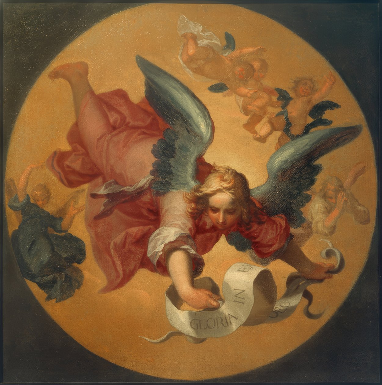bożonarodzeniowy anioł autorstwa Abraham Bloemaert