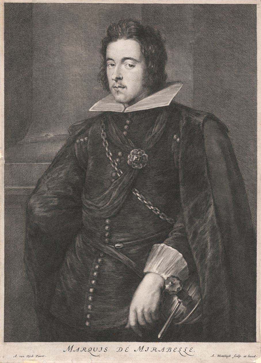 markiza de Mirabelle autorstwa Abraham Blooteling