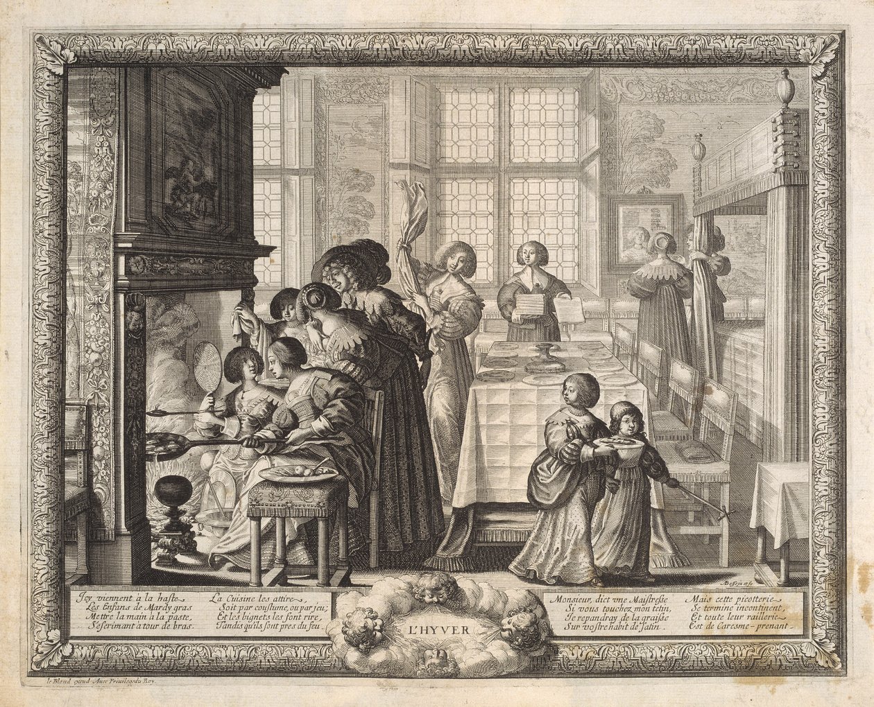Zima autorstwa Abraham Bosse