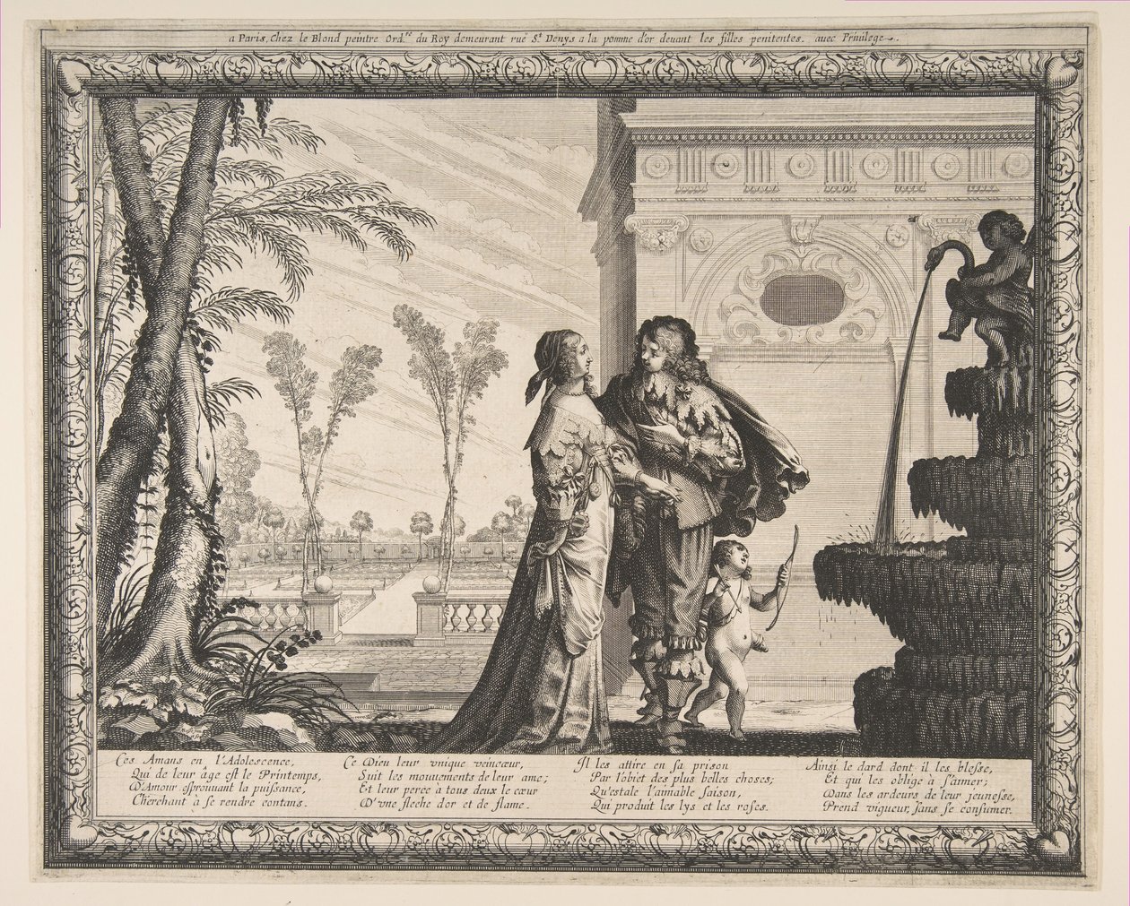 Młodzież, 1636. autorstwa Abraham Bosse