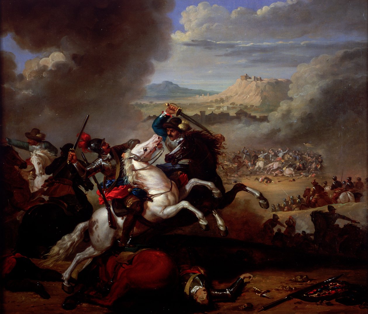 „Bitwy kawałek”, c1807-c1868. autorstwa Abraham Cooper