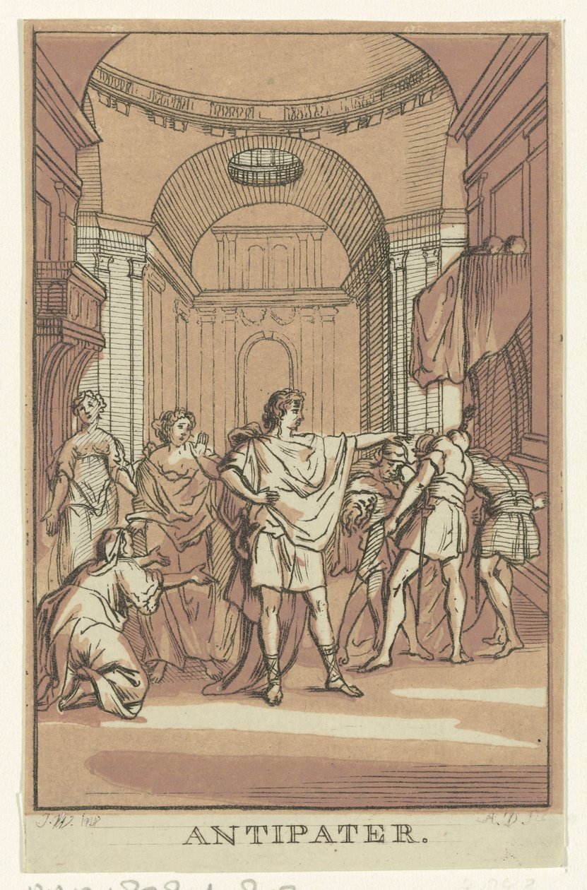 Antypater (tytuł na obiekcie) autorstwa Abraham Delfos