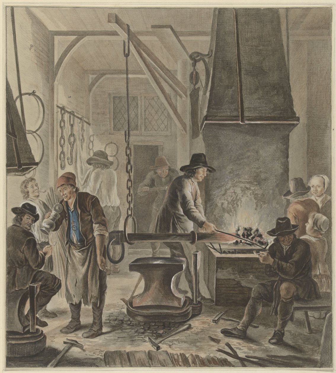 Kuźnia autorstwa Abraham Delfos