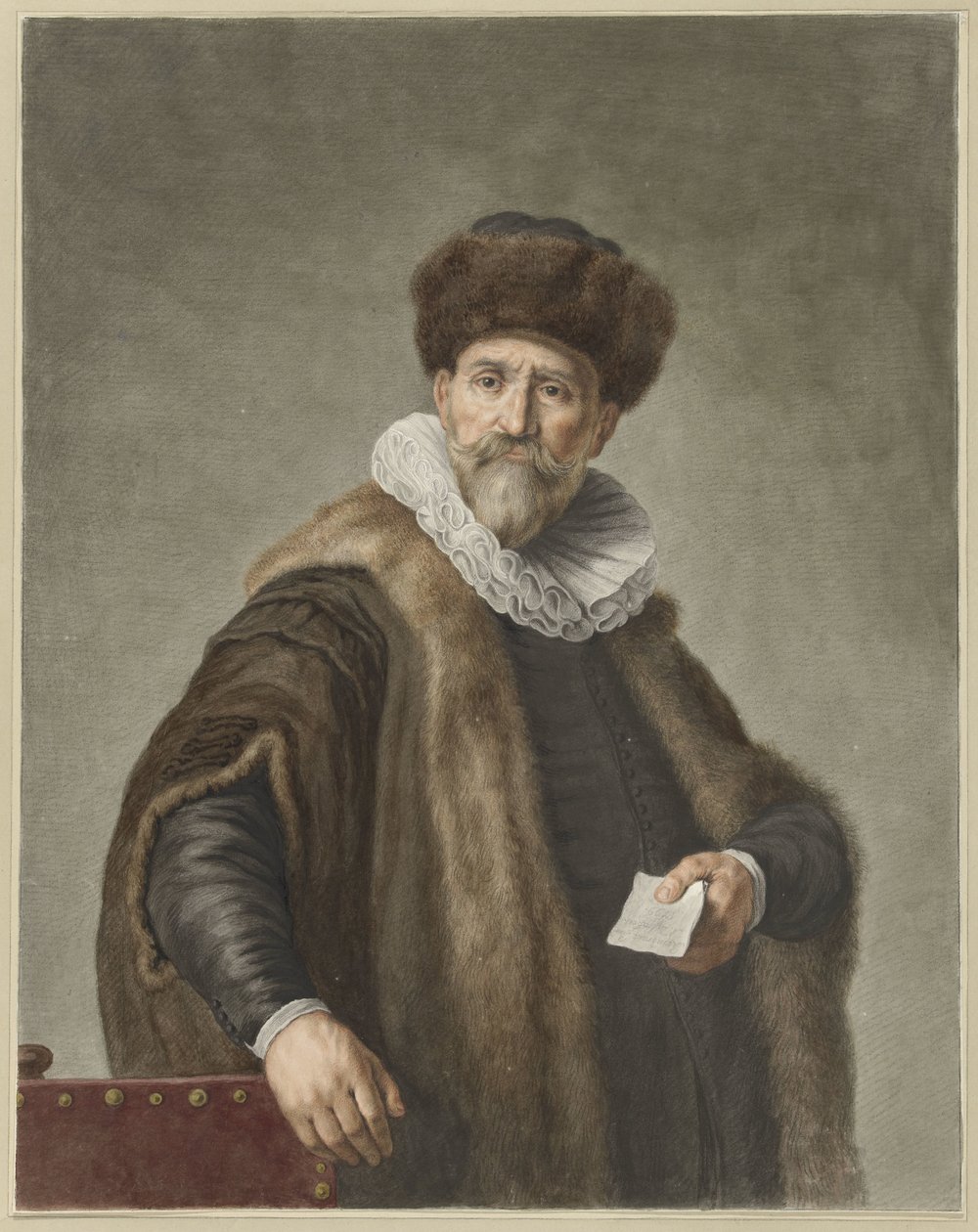 Portret Mikołaja Rutsa autorstwa Abraham Delfos