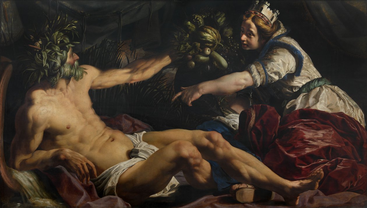 Scaldis i Antverpia Scheldt i Antwerpia, 1609. autorstwa Abraham Janssens