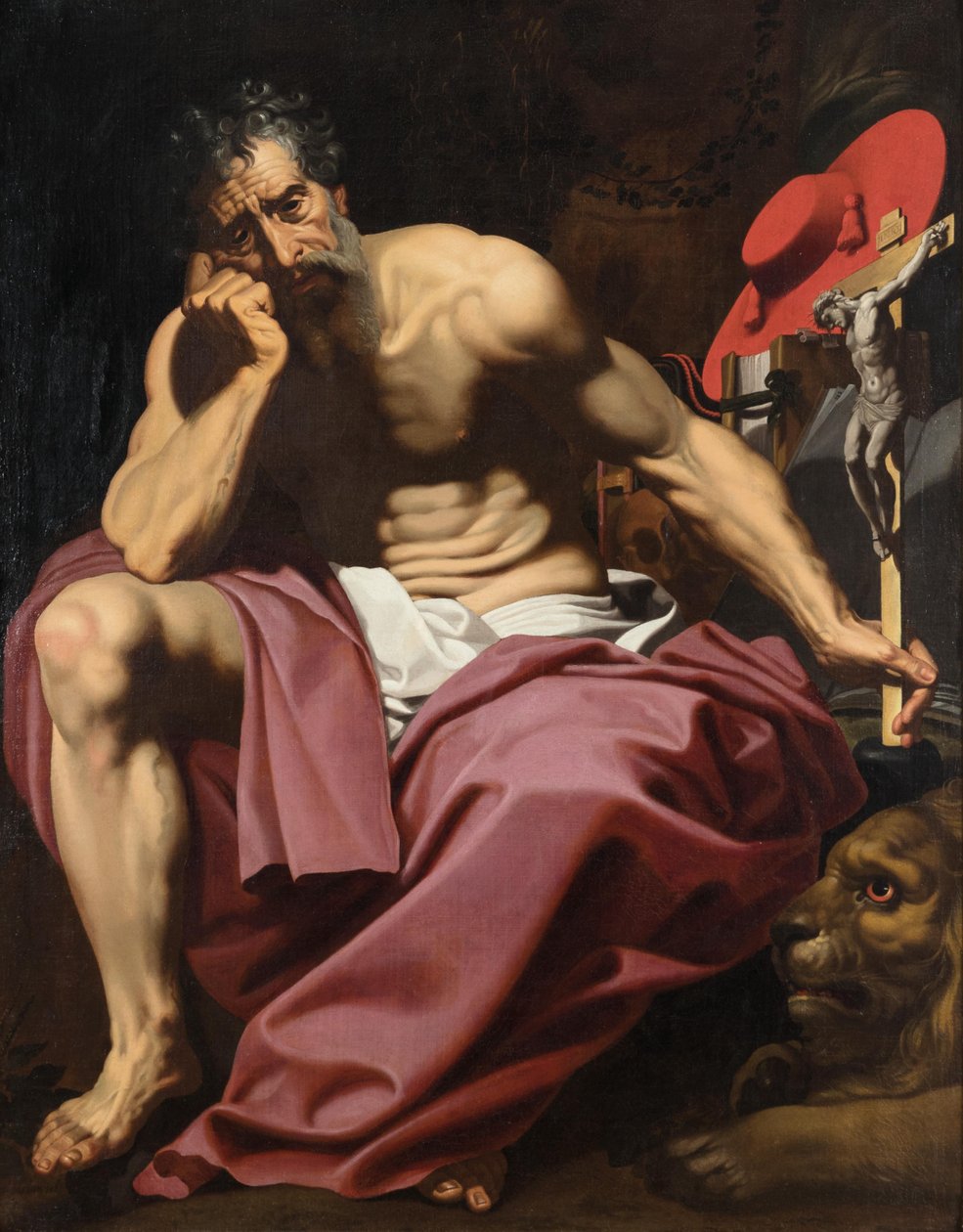 Święty Jerome autorstwa Abraham Janssens I