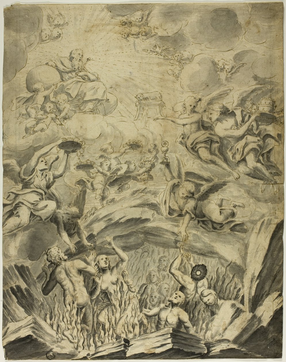 Zmartwychwstanie umarłych autorstwa Abraham Jansz. van Diepenbeeck