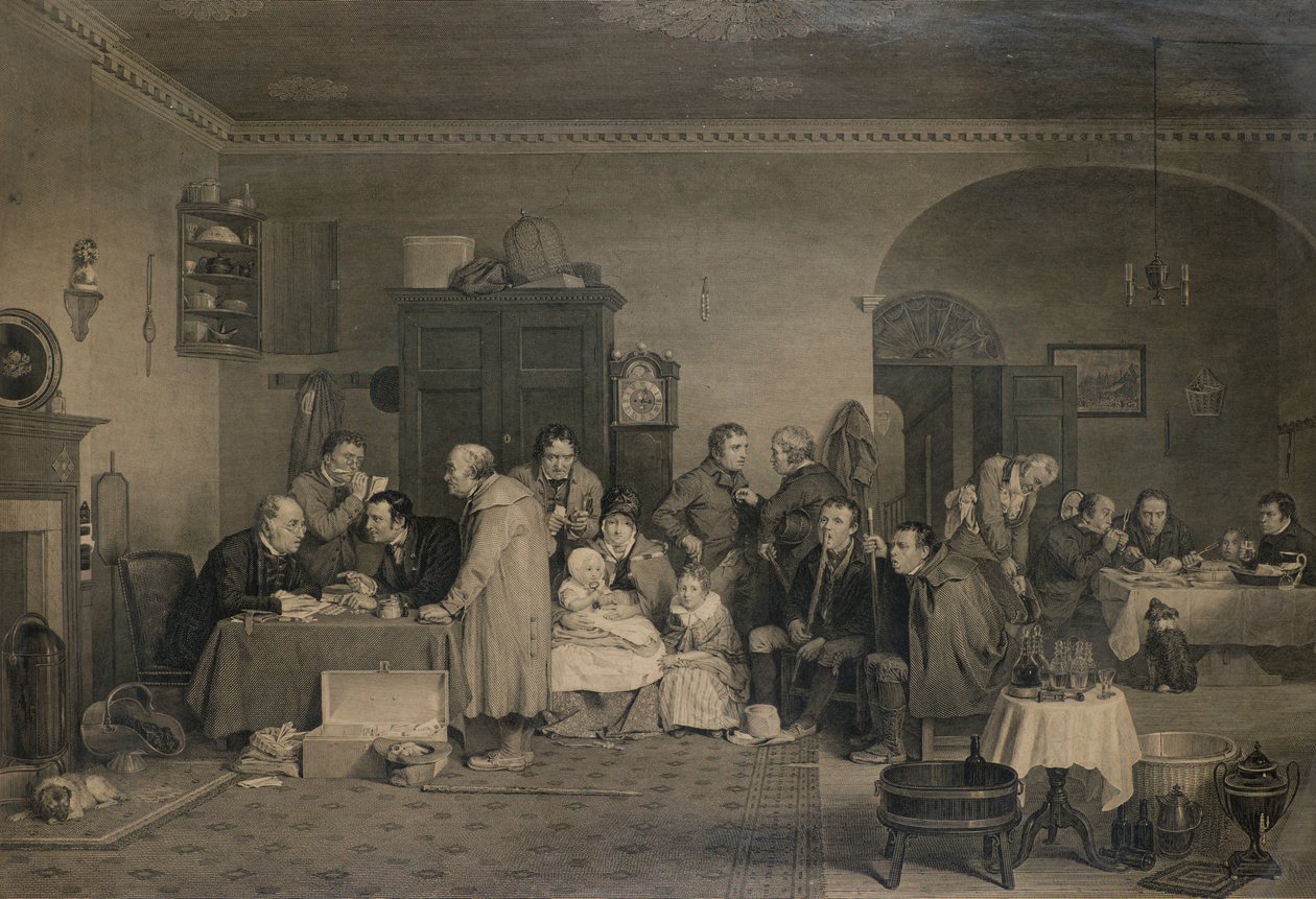 Dzień wynajmu autorstwa Abraham Raimbach