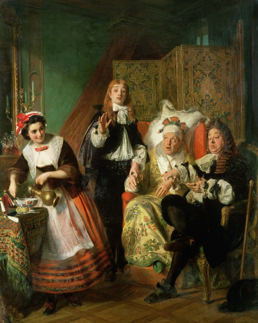 Wyimaginowany nieważny, 1861 autorstwa Abraham Solomon