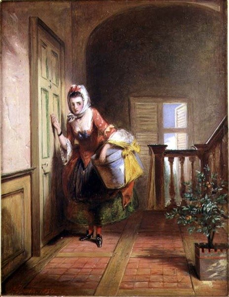 Nowy kapelusz autorstwa Abraham Solomon