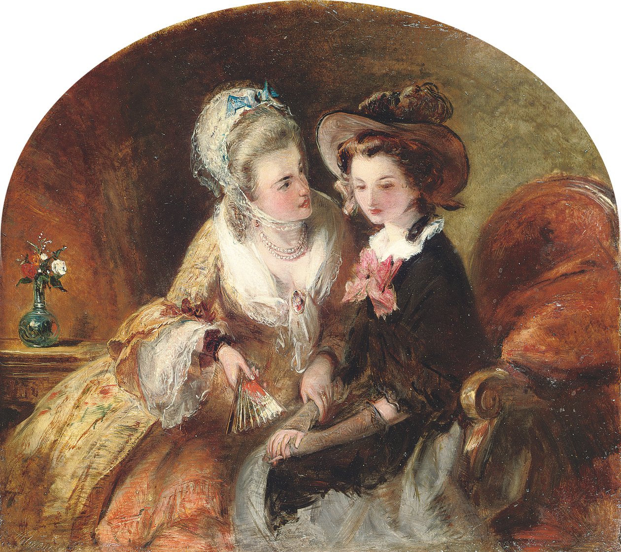 Piękna miejska i wiejska, 1852 r. autorstwa Abraham Solomon