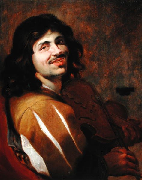 Skrzypek autorstwa Abraham Willaerts