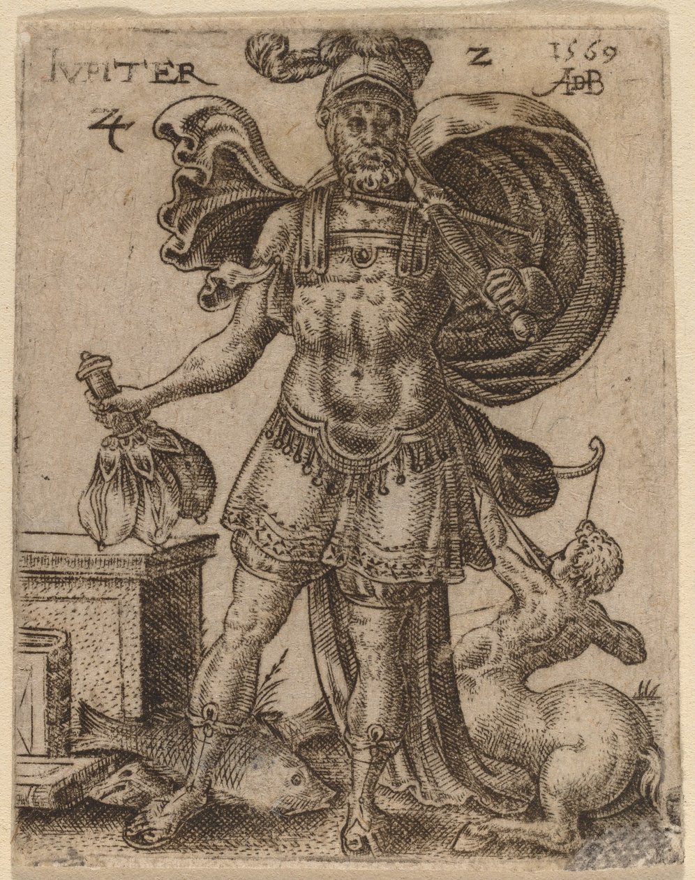 Jowisz autorstwa Abraham de Bruyn