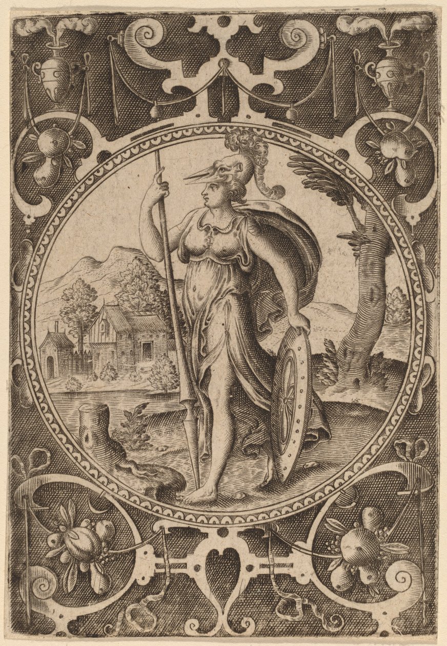 Minerwa autorstwa Abraham de Bruyn