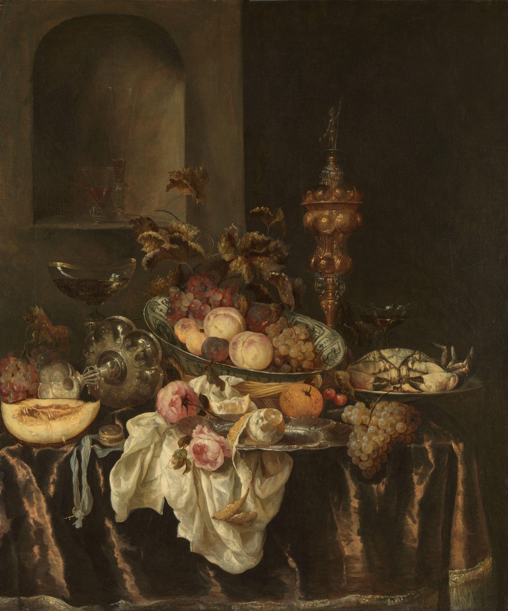 Martwa natura autorstwa Abraham van Beyeren (attributed to)