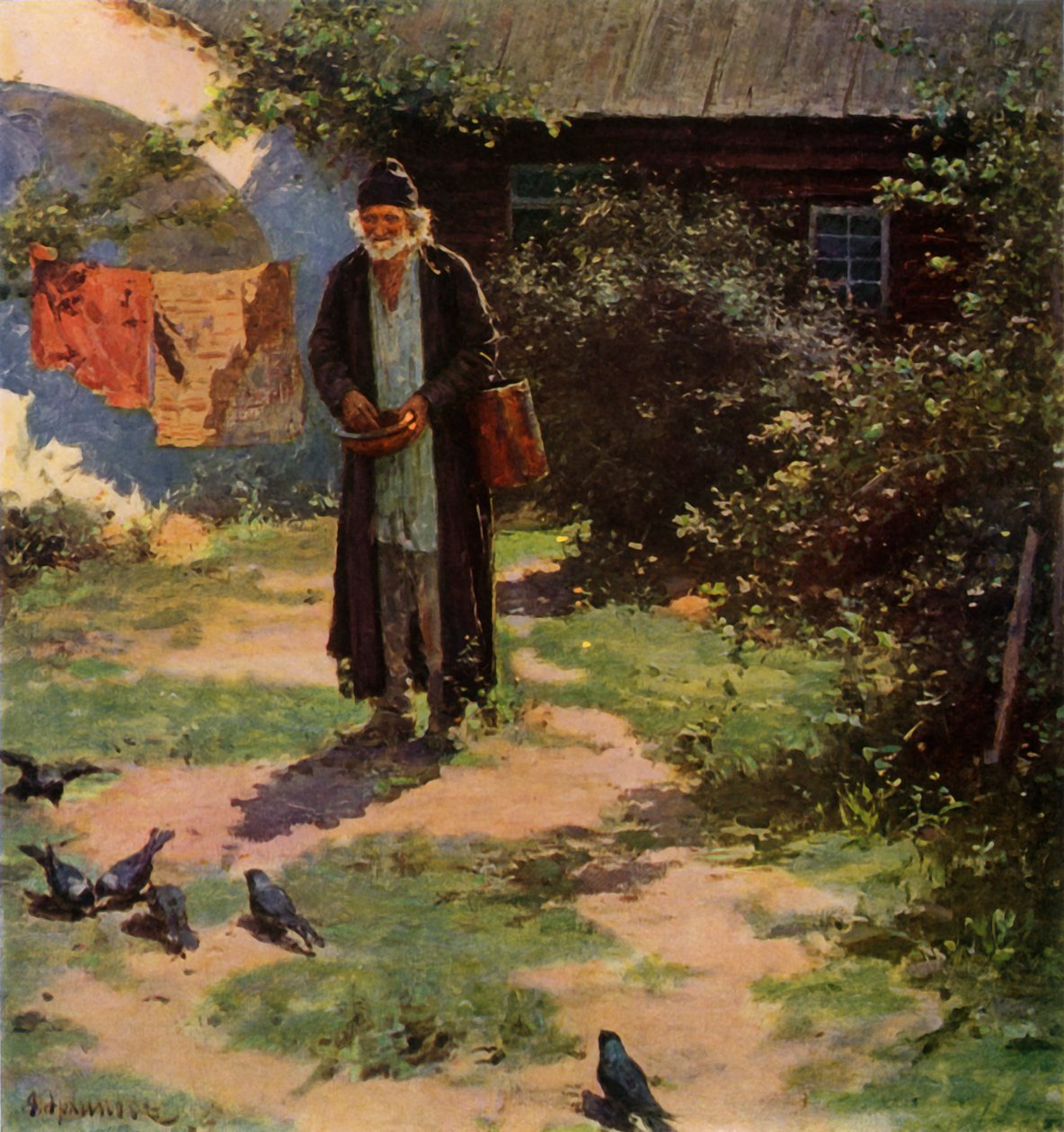 „Pustelnik”, 1891, 1965. autorstwa Abram Arkhipov